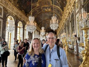 Hall of Mirrors in Versailles palace